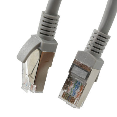 Cabo de extensão Ethernet RJ45 de macho para fêmea com montagem de painel para switch de roteador de rede LAN Cat5e/Cat6, 4FT/5FT/6FT