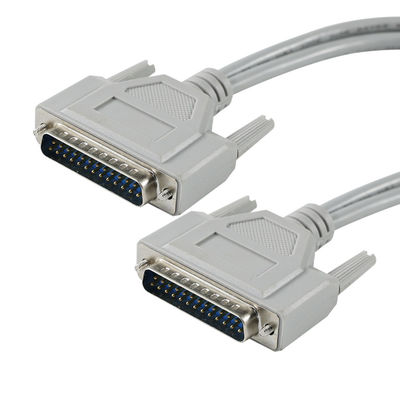 DB-25 Homem para Homem Cabo Serial RS-232 Impressora paralela 1ft 2ft 5ft