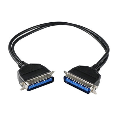 IEEE 1284 DB-36 Cabo de impressora de macho para macho de 1,2 pés bidirecional para impressoras dot matrix / legacy