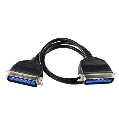 IEEE 1284 DB-36 Cabo de impressora de macho para macho de 1,2 pés bidirecional para impressoras dot matrix / legacy