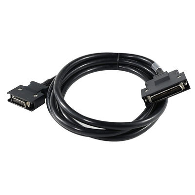 DB - 25 macho para DB - 50 macho cabo de 1,2 pés blindado para equipamentos industriais / sistemas de teste (25 - 50 pin conversão)