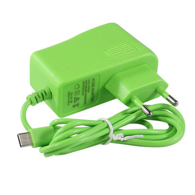 Plug-in ecológico da UE (estilo verde) para adaptador de alimentação tipo C 20W 5V / 4A Carregamento inteligente para laptops / tablets com certificação