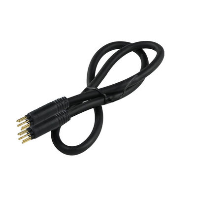 Cable de motor industrial de múltiplos pinos blindado 16AWG 6FT para motores de máquinas CNC com conectores revestidos de cobre (estilo JST)