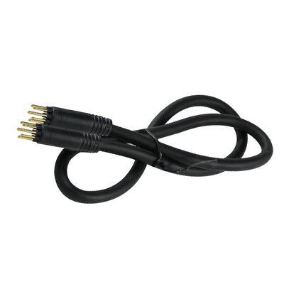Cable de motor industrial de múltiplos pinos blindado 16AWG 6FT para motores de máquinas CNC com conectores revestidos de cobre (estilo JST)