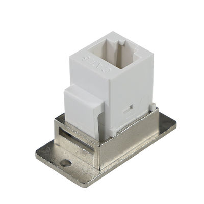 Cat6 RJ45 Adaptador de acoplamento em linha Conector de cabo de rede de mulher para mulher para extensão Ethernet LAN