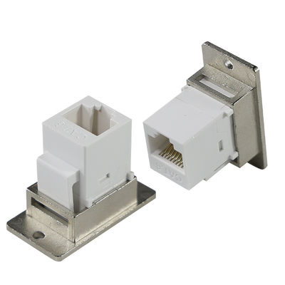 Cat6 RJ45 Adaptador de acoplamento em linha Conector de cabo de rede de mulher para mulher para extensão Ethernet LAN