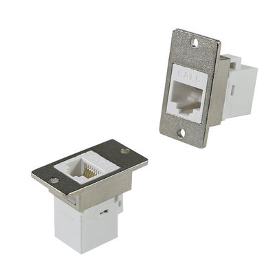 Cat6 RJ45 Adaptador de acoplamento em linha Conector de cabo de rede de mulher para mulher para extensão Ethernet LAN