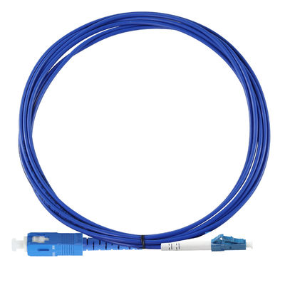 Cabos de ligação de fibra óptica de SC a LC - Cabos duplex para aplicações de modo único ou multimodo em centros de dados e FTTx