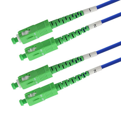 Cabo Patch Óptico de Fibra Óptica Simplex Monomodo SC APC