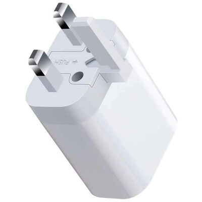 Carregador Rápido 20W Tipo C PD Adaptador USB-C Sem Fio com Carregamento Rápido Magnético para Celulares Adaptador de Energia GAN 30W Plugue UK