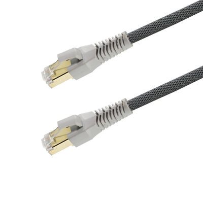 Cabo Ethernet Cat6 Blindado - Cabo de Rede LAN FTP/SFTP com Conectores RJ45 para Data Center, Escritório, Uso Industrial