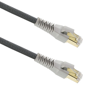 Cabo Ethernet Cat6 Blindado - Cabo de Rede LAN FTP/SFTP com Conectores RJ45 para Data Center, Escritório, Uso Industrial