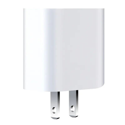 Carregador de parede USB-C de 30W com ficha de 2 pinos para telemóveis e tablets