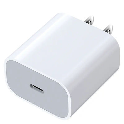 Carregador de parede USB-C de 30W com ficha de 2 pinos para telemóveis e tablets