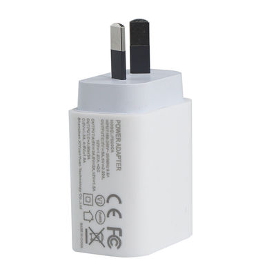 Carregador de parede USB de duas portas de 20W com USB-C e USB-A