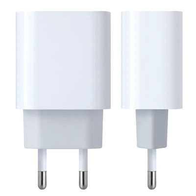 EU 2-Pin 45W USB-C carregador de parede de carregamento rápido ¢ adaptador de alimentação tipo-C para laptop, tablet, telefone, viagem