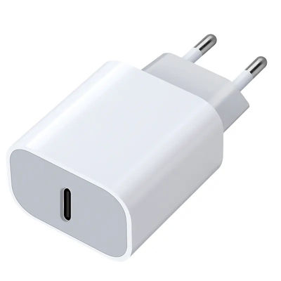 EU 2-Pin 45W USB-C carregador de parede de carregamento rápido ¢ adaptador de alimentação tipo-C para laptop, tablet, telefone, viagem