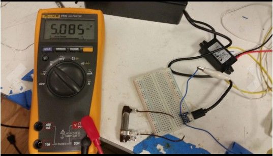 Cabo de alimentação Micro USB para fio desencapado - Conversor de elevação de 5V para 9V/12V para roteador, LED, projetos DIY