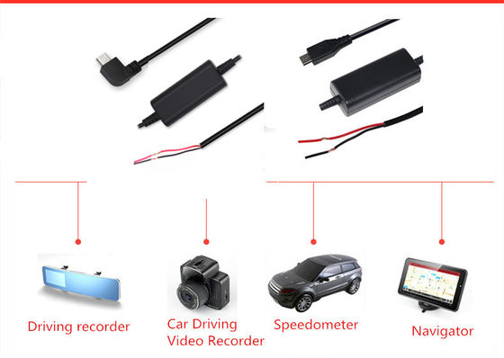 Cabo de alimentação Micro USB para fio desencapado - Conversor de elevação de 5V para 9V/12V para roteador, LED, projetos DIY
