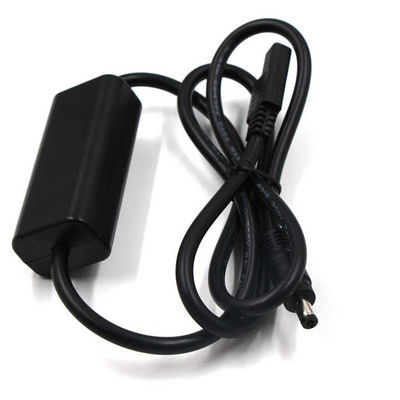 Cabo de alimentação Step-Up SAE para DC 5.5x2.1mm - Adaptador conversor de 5V para 12V para painel solar, bateria, LED, uso em roteador