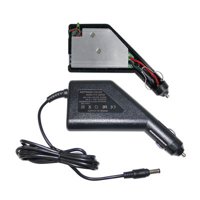 Adaptador de alimentação de cigarro de carro de 12 V com DC 5.5x2.1mm Plug Barrel - Cabo de carregador de veículo para LED Strip, Router, DIY