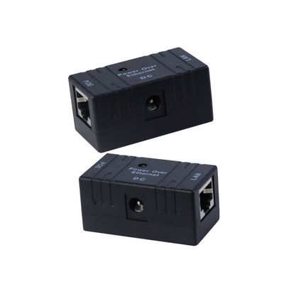 Combinador PoE - Alimentação CC + Dados Ethernet para Saída RJ45, Cabo Injetor Power Over Ethernet Passivo para Câmera IP / Ponto de Acesso