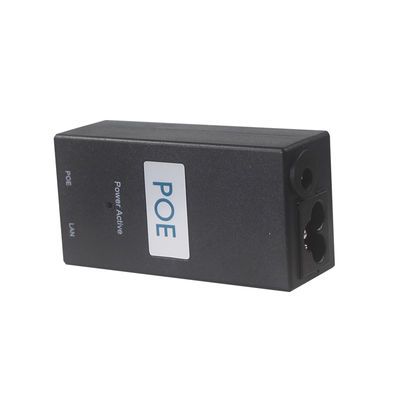 Injetor PoE Ativo de Mesa - Adaptador Power Over Ethernet 48V IEEE 802.3af/at para Câmeras IP, APs Wireless, Telefones VoIP