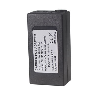 Injetor PoE Ativo de Mesa - Adaptador Power Over Ethernet 48V IEEE 802.3af/at para Câmeras IP, APs Wireless, Telefones VoIP