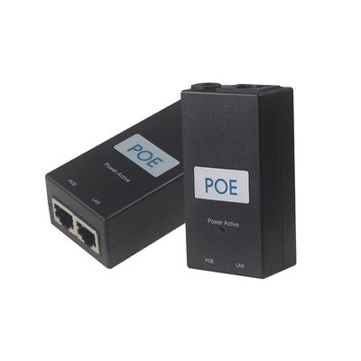 Injetor PoE Ativo de Mesa - Adaptador Power Over Ethernet 48V IEEE 802.3af/at para Câmeras IP, APs Wireless, Telefones VoIP