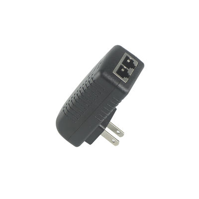 Adaptador de injetor PoE Plug - 48V Alimentação ativa por Ethernet IEEE 802.3af/at para câmeras IP, AP sem fio, telefones VoIP