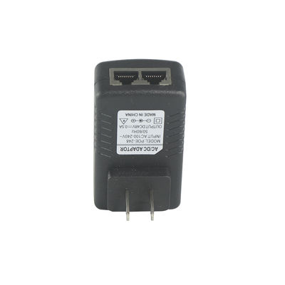 Adaptador de injetor PoE Plug - 48V Alimentação ativa por Ethernet IEEE 802.3af/at para câmeras IP, AP sem fio, telefones VoIP