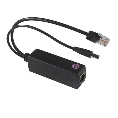 Divisor PoE com Saída DC - Conversor Power Over Ethernet 48V para 12V/9V/5V Step Down para Câmera IP, Raspberry Pi, Ponto de Acesso