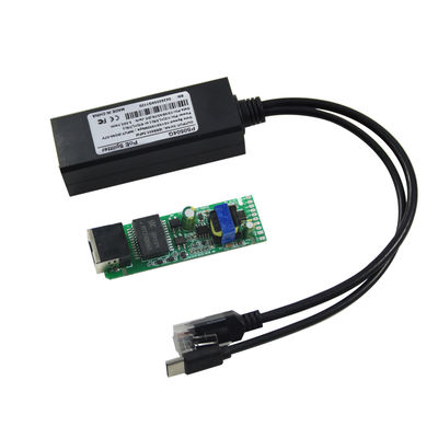PoE Splitter com saída USB-C- 48V a 5V/9V/12V Power Over Ethernet Converter para tablet, telefone, Raspberry Pi, dispositivos USB-C