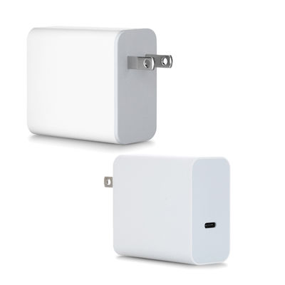 US Plug 60W Carregador de parede USB-C Adaptador de carregamento rápido compacto de 2 pines para computador portátil, telefone, tablet, uso em viagem (100 ‰ 240V de entrada)