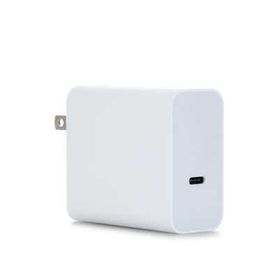 Carregador de parede rápido USB-C de 60W com conector de 2 pines para laptops e telefones