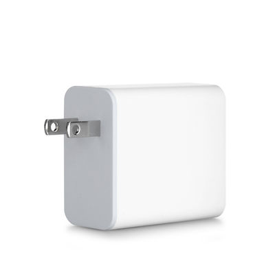 US Plug 60W Carregador de parede USB-C Adaptador de carregamento rápido compacto de 2 pines para computador portátil, telefone, tablet, uso em viagem (100 ‰ 240V de entrada)