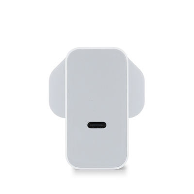 Reino Unido Carregador de parede USB-C de 2 pines, adaptador de energia de saída de alta velocidade de 60W para laptop/tablet/telefone