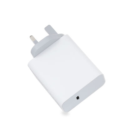 Reino Unido Carregador de parede USB-C de 2 pines, adaptador de energia de saída de alta velocidade de 60W para laptop/tablet/telefone
