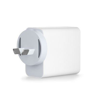 Carregador de parede AU 2-Pin USB-C, adaptador de energia de saída de alta velocidade de 60W para laptop, tablet, telefone celular