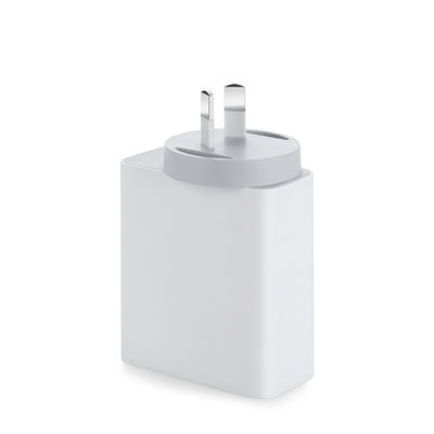 Carregador de parede AU 2-Pin USB-C, adaptador de energia de saída de alta velocidade de 60W para laptop, tablet, telefone celular