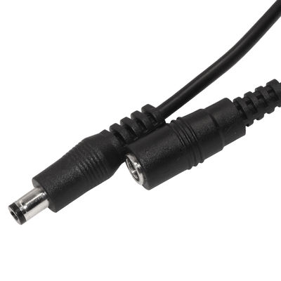 Cabo Pigtail de Plugue DC Macho para Fio Estanhado 5,5x2,1mm para Fonte de Alimentação de 12V