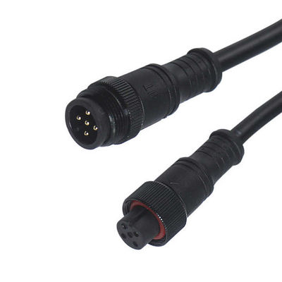 Cable de extensão de energia de 5 pines DC de homem para mulher 12V 24V