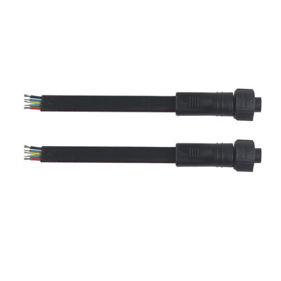 Cable de extensão de energia de 5 pines DC de homem para mulher 12V 24V