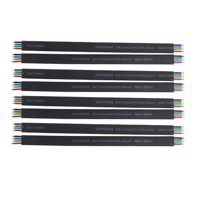 Cable de extensão de energia de 5 pines DC de homem para mulher 12V 24V
