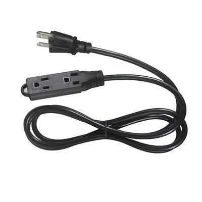 Cabo de extensão de energia NEMA 5-15P para tomada única 125V 13A