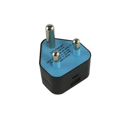 Carregador USB SA com portas USB-C e USB-A 5V 3.4A