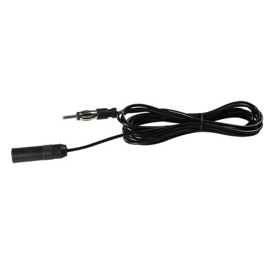 Cable de extensão de antena de carro DIN de macho para fêmea para estéreo AM FM
