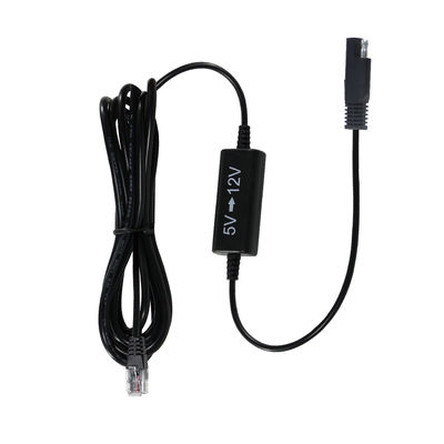 Cable de alimentação RJ45 para SAE Step-Up para dispositivos DC 9V/12V