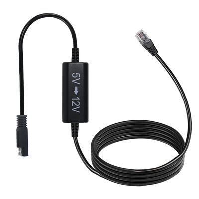 Cable de alimentação RJ45 para SAE Step-Up para dispositivos DC 9V/12V