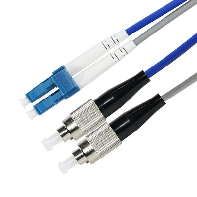 Cabo Patch de Fibra Óptica Duplex OM3 LC para ST 50/125μm